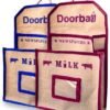 Doorbag Blue Maroon Colours