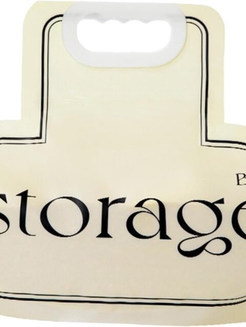 Grocery Storage Grain Cereals Transparent Airtight Bag With Handle