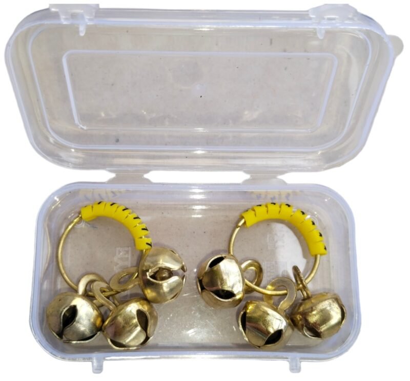 Non Brass Metal Big Size Good Sound Clapping Ghungroo Ring