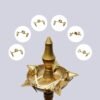 Samai Kadi Vilakku Lamp Batti Cotton Holder Clip