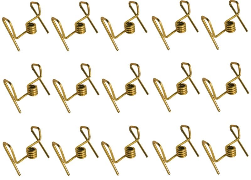 Samai Kadi Clips: For Samai Diya Lamps Vilakku Batti Cotton Wick Holder Brass Colour - Image 6