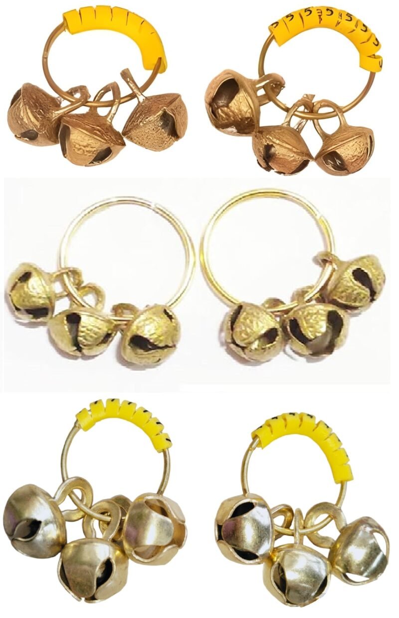 Clapping Ghungroo Finger Ring (Brass & Metal)