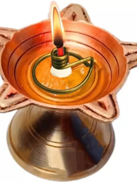 Pooja Deepam Deepak Cotton Niranjan Wick Holder
