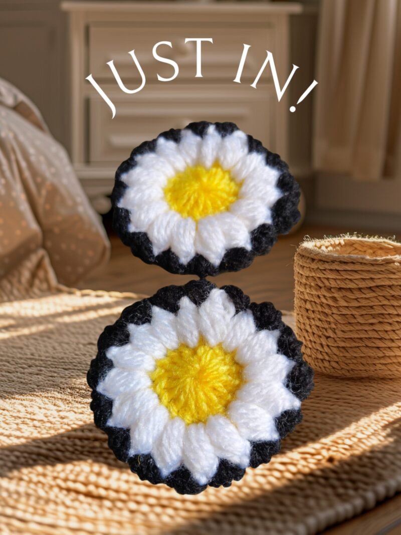 Men Women Woollen Ear Muffs Crochets - Image 3
