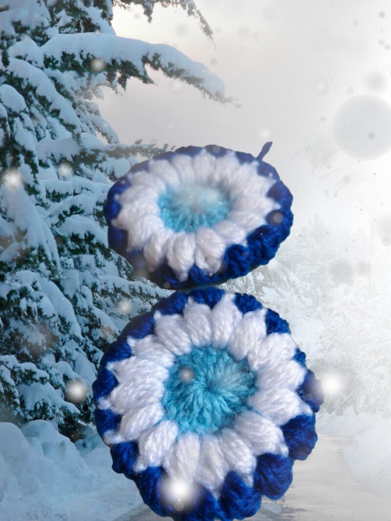 Men Women Woollen Ear Muffs Crochets - Image 6