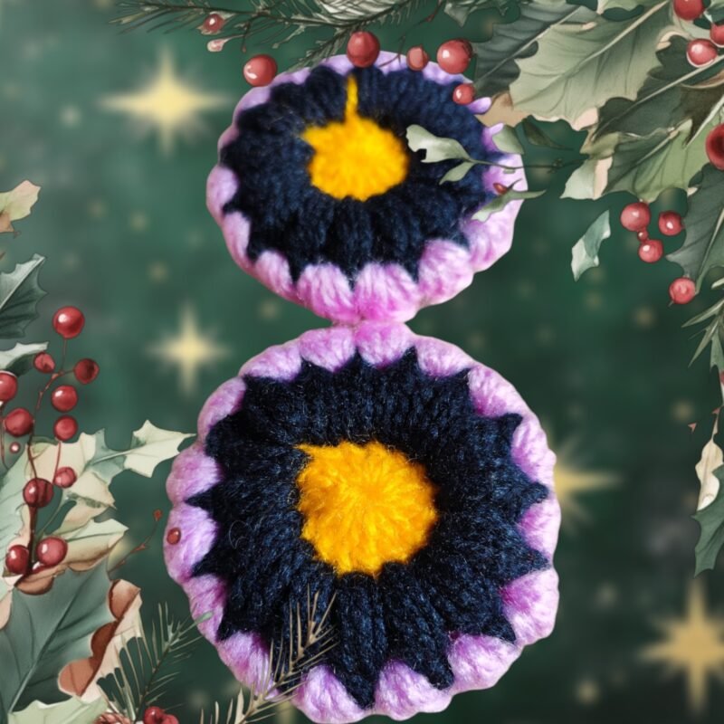 Men Women Woollen Ear Muffs Crochets - Image 9