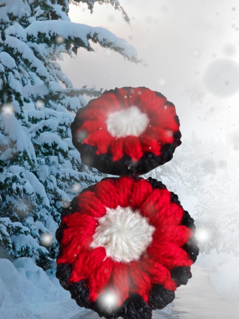 Men Women Woollen Ear Muffs Crochets - Image 12
