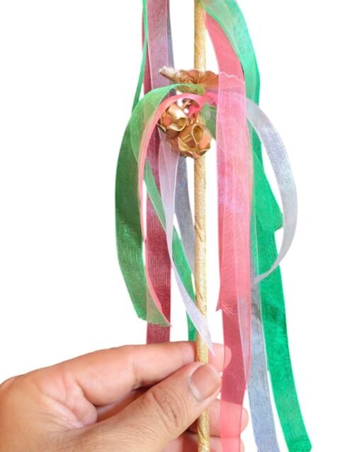 Wedding Wand Rattle Cheering 2 Layer